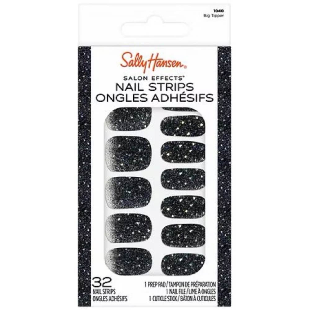 Sally Hansen Nail Strips - Big Tipper - New in Box
